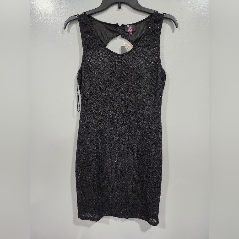Pure Hype short little black dress, NWT, AUS/L